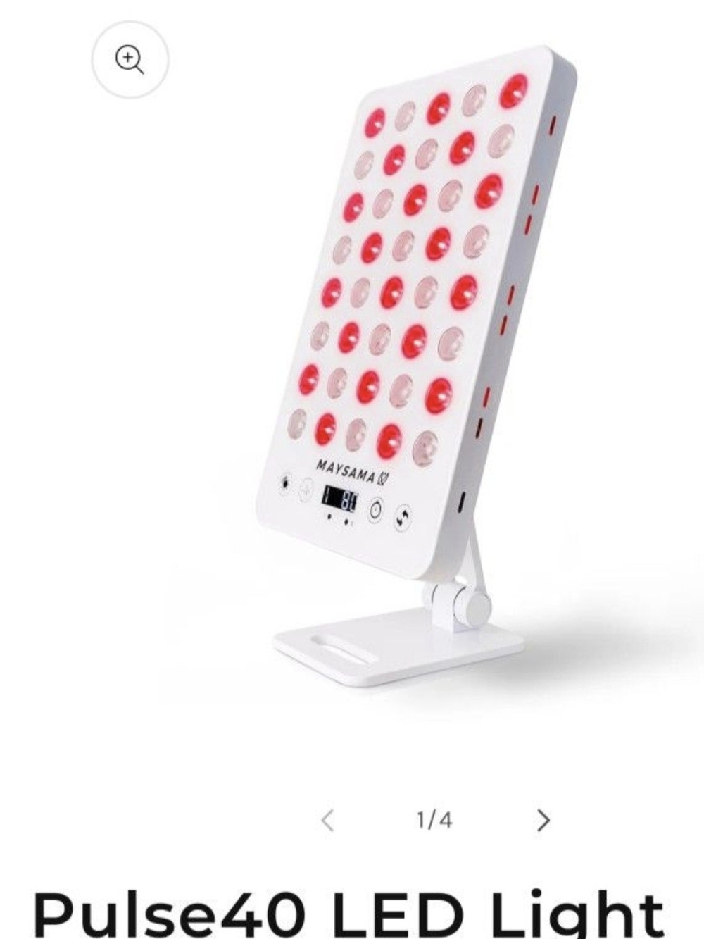 Pulse40 Red & White LED Therapy Light